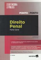 DEFENSORIA PUBLICA - PONTO A PONTO - DIREITO PENAL - PARTE GERAL - 2ª ED. -
