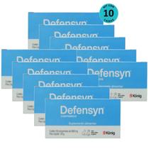 Defensyn 2000Mg Com 60 Comp. Cães E Gatos Knig Kit Com 10