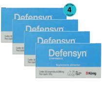 Defensyn 2000Mg Com 60 Comp. Cães E Gatos Knig Kit Com 4