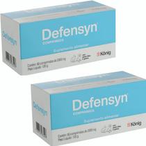 Defensyn 2000mg König 60 Comprimidos para Cães e Gatos Suplemento Nutricional com Beta Glucanas Defensyn 2000mg König 60 Comprimidos para Cães e Gatos Suplemento Nutricional com Beta Glucanas