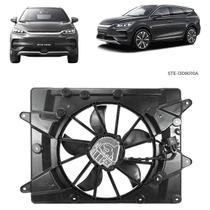 Defletor byd tan ev 2023 a 2025 com ventoinha com motor