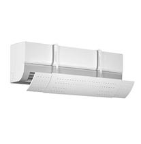 Defletor de ar condicionado 3 em 1 ajustável universal branco
