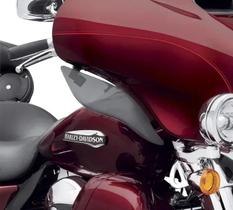 Defletor de Ar para Harley Davidson Ultra Electra Glide 2014 até 2020 Preto Brulhante