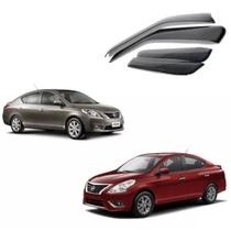Defletor De Chuva Para Nissan Versa 4p 11/18 Defletor De Chuva Para Nissan Versa 4p 11/18
