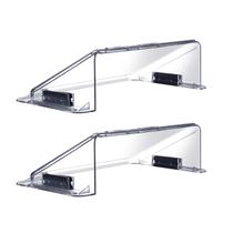 Defletor de ventilação ajustável YZXTECNIP com 23 a 35 cm de largura, pacote com 2 Defletor de ventilação ajustável YZXTECNIP com 23 a 35 cm de largura, pacote com 2