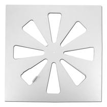 Defletor de ventilação de ar com design de sapato de madeira ajustável 60x60cm