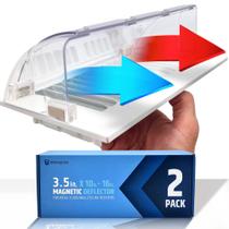 Defletor de Ventilação Magnético Ajustável HMmagnets 23,5-40,5 cm Defletor de Ventilação Magnético Ajustável HMmagnets 23,5-40,5 cm