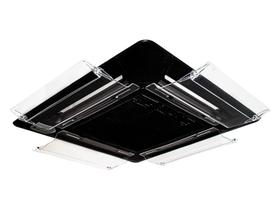 Defletor Desvio de Ar Condicionado Cassete k7 Acrílico 4 Via