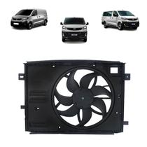 Defletor do radiador peugeot expert citroen jumpy 2018 a 2022 fiat scudo 2022 a 2025 com ventoinha