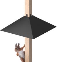 Defletor Metálico para Esquilos Queension 43 cm para Poste de Madeira 4x4