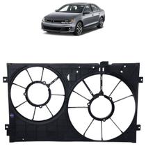 Defletor Radiador Jetta 2011 2012 2013 2014 Preto