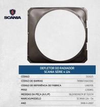 Defletor radiador scania 124 série 4