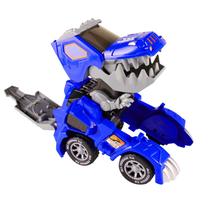 Deformação do carro do dinossauro, carro conduzido da deformação do dinossauro com som, 3d automático