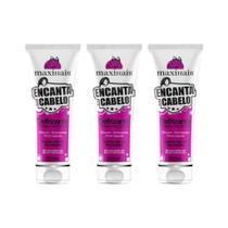 Defrizante Maxihair 250Ml Encanta Cabelo - Kit Com 3Un