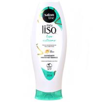 Defrizante Salon Line Liso Extremo Protetor Térmico Meu Liso 200ml Defrizante Salon Line Liso Extremo Protetor Térmico Meu Liso 200ml