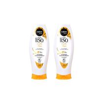 Defrizante Salon Line Meu Liso Muito+Liso 200Ml - Kit 2Un