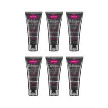 Defrizante Soft Hair 240 Ml Acido Hialuronico - Kit Com 6Un