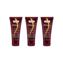 Defrizante Soft Hair 240 Ml Vinho-Kit C/3Un