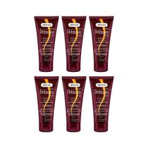 Defrizante Soft Hair 240 Ml Vinho - Kit Com 6Un