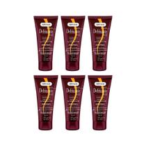 Defrizante Soft Hair 240 Ml Vinho - Kit Com 6Un