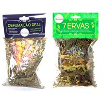 Defumação Espiritual Limpeza Proteção Defumador Caseiro Banho de 7 Ervas Kit Defumação Espiritual Limpeza Proteção Defumador Caseiro Banho de 7 Ervas Kit