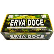 Defumador De Ambiente Incenso Erva Doce Caixa Com 20