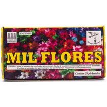 Defumador De Ambiente Incenso Mil Flores Caixa Com 20