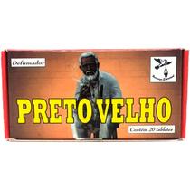 Defumador De Ambiente Incenso Preto Velho Caixa Com 20