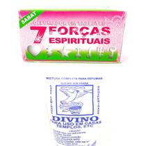 Defumador Divino Mestre Sem Brasa Limpeza Forte 7 Forças Espirituais Caseiro Kit