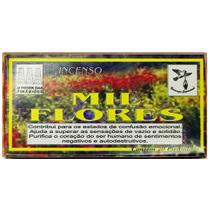 Defumador Insenso Espiritual Flores Caixa 20 Tabletes
