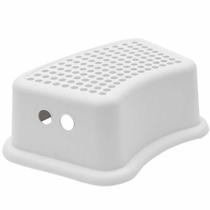 Degrau Antiderrapante Multiuso - 2 em 1 - Banquinho - Cinza - Buba Degrau Antiderrapante Multiuso - 2 em 1 - Banquinho - Cinza - Buba