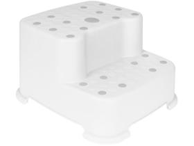 Degrau Duplo Escadinha Infantil Antiderrapante Suporta 80kg Acesso Vaso Pia Facilidade Buba Degrau Duplo Escadinha Infantil Antiderrapante Suporta 80kg Acesso Vaso Pia Facilidade Buba