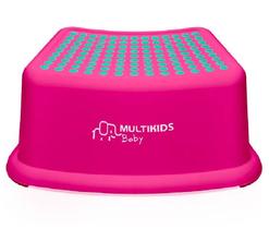 Degrau Infantil Rosa Anti Derrapante - Multikids Baby - Sunny Brinquedos