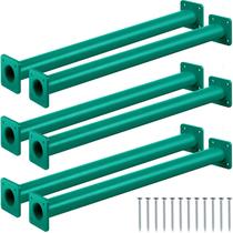 Degraus de escada Monkey Bars Dunzy Playground 42 cm, pacote com 6, verdes Degraus de escada Monkey Bars Dunzy Playground 42 cm, pacote com 6, verdes