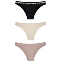 Del Rio Kit Calcinhas Tanga Microfibra Preto Renda Nature Quartzo P Del Rio Kit Calcinhas Tanga Microfibra Preto Renda Nature Quartzo P