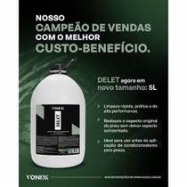 Delet 5L Para Remover Sujeira Pesada em Pneus e Borrachas Delet 5L Para Remover Sujeira Pesada em Pneus e Borrachas