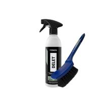Delet Limpa Plástico Borracha Pneu 500ml Vonixx Com Escova Delet Limpa Plástico Borracha Pneu 500ml Vonixx Com Escova