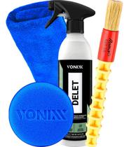 Delet Limpa Pneu Plástico Borracha Apc Vonixx Pincel Pano Delet Limpa Pneu Plástico Borracha Apc Vonixx Pincel Pano