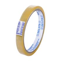 DELFIX Fita Adesiva PP Transparente 12mm x 40m Unidade DELFIX Fita Adesiva PP Transparente 12mm x 40m Unidade