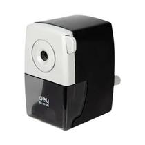 DELI Apontador de lápis rotativo, cortador de lápis, escritório, escola, mesa, papelaria