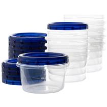 Deli Containers PLASTICPRO Twist Top 16 onças (480 mL), pacote com 120