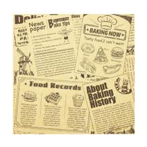 Deli Paper ANNBAKING Premium 30x30cm, pacote com 200 unidades, resistente à água e gordura Deli Paper ANNBAKING Premium 30x30cm, pacote com 200 unidades, resistente à água e gordura