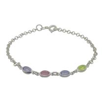 Delicadas pulseiras diversas em prata 925 Delicadas pulseiras diversas em prata 925