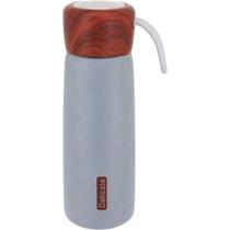 Delicate Garrafa Térmica 22X7X7Cm 500Ml Inox Cinza Parede Dupla Delicate Garrafa Térmica 22X7X7Cm 500Ml Inox Cinza Parede Dupla