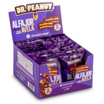 Delicioso Alfajor Dr. Peanut Com Whey Protein Cx 12 Unid com 55g cada Delicioso Alfajor Dr. Peanut Com Whey Protein Cx 12 Unid com 55g cada