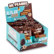 Delicioso Alfajor Dr. Peanut Com Whey Protein Cx 12 Unid com 55g cada