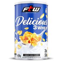 Delicious 3 Whey 450 G - Ftw (Corn Flakes) Corn Flakes 450 G