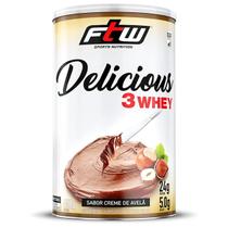 Delicious 3 Whey 450 G - Ftw Creme Avela Creme Avela 450 G