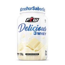 Delicious 3 whey 900 g - ftw (chocolate branco) Delicious 3 whey 900 g - ftw (chocolate branco)