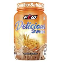 Delicious 3 whey 900 g - ftw (chocolate maltado)